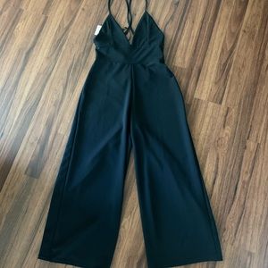 Wide leg jumpsuit